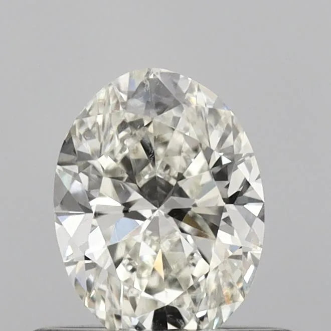 0.60ct Oval Natural Diamond (Colour I, Clarity SI1, Cut VG, IGI Certified)