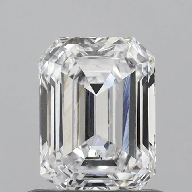 0.83ct Emerald Lab Grown Diamond (Colour E, Clarity SI1, IGI Certified)