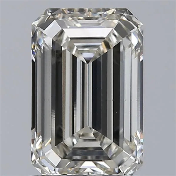 1.52ct Emerald Lab Grown Diamond (Colour G, Clarity VS1, IGI Certified)
