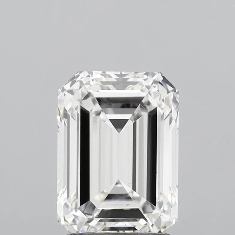 2.02ct Emerald Lab Grown Diamond (Colour F, Clarity VVS2, IGI Certified)