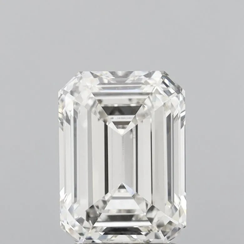 2.06ct Emerald Lab Grown Diamond (Colour G, Clarity VVS2, IGI Certified)
