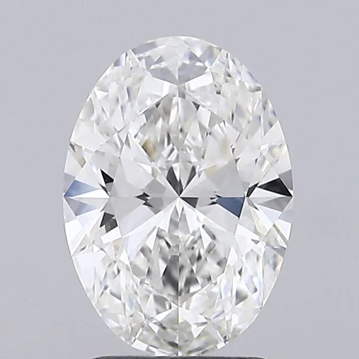 2.15ct Oval Lab Grown Diamond (Colour F, Clarity VVS2, IGI Certified)
