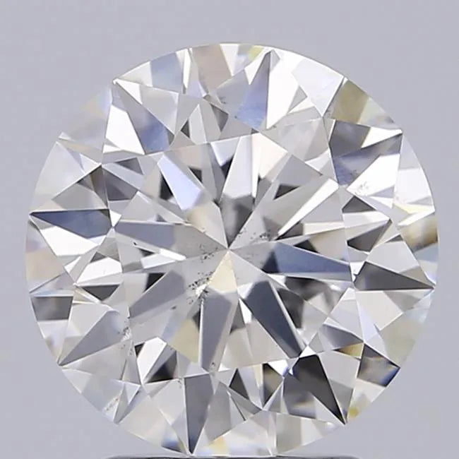 2.51ct Round Lab Grown Diamond (Colour E, Clarity SI1, Cut ID, IGI Certified)