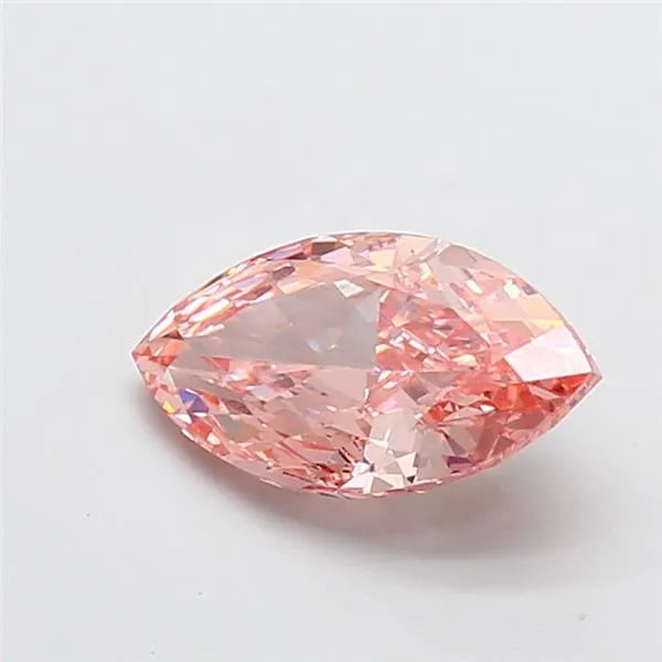 2.59ct Marquise Lab Grown Diamond (Colour Fancy Vivid Pink, Clarity VVS2, IGI Certified)
