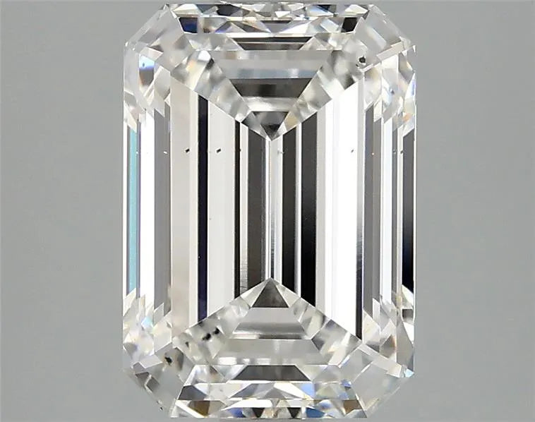 3.00ct Emerald Lab Grown Diamond (Colour E, Clarity SI1, IGI Certified)