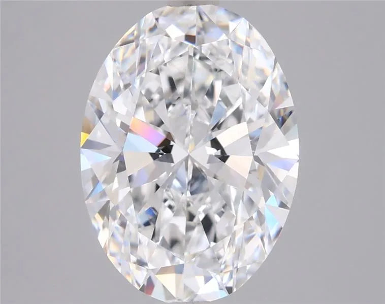 3.00ct Oval Lab Grown Diamond (Colour D, Clarity VVS1, IGI Certified)