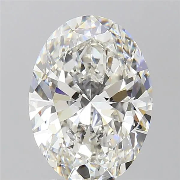 3.00ct Oval Lab Grown Diamond (Colour G, Clarity VS1, IGI Certified)