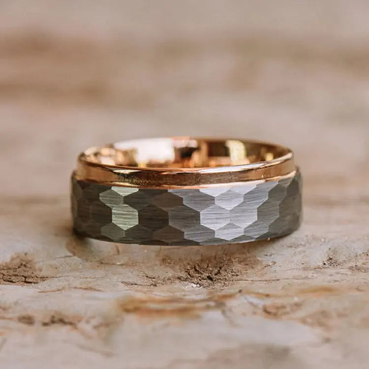 Dawn Rose - Orbit Rings