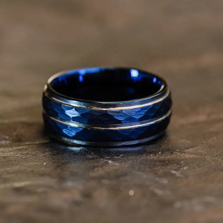 Eclipse Blue - Orbit Rings