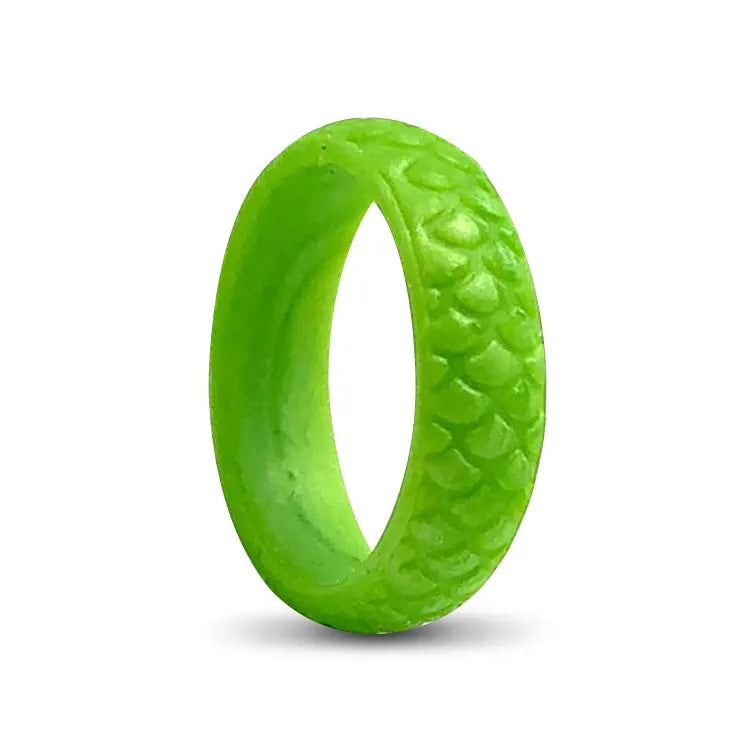 Ladies Birthstone Silicone Ring 