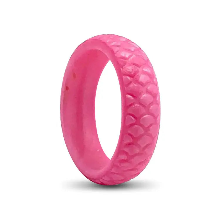 Ladies Birthstone Silicone Ring 