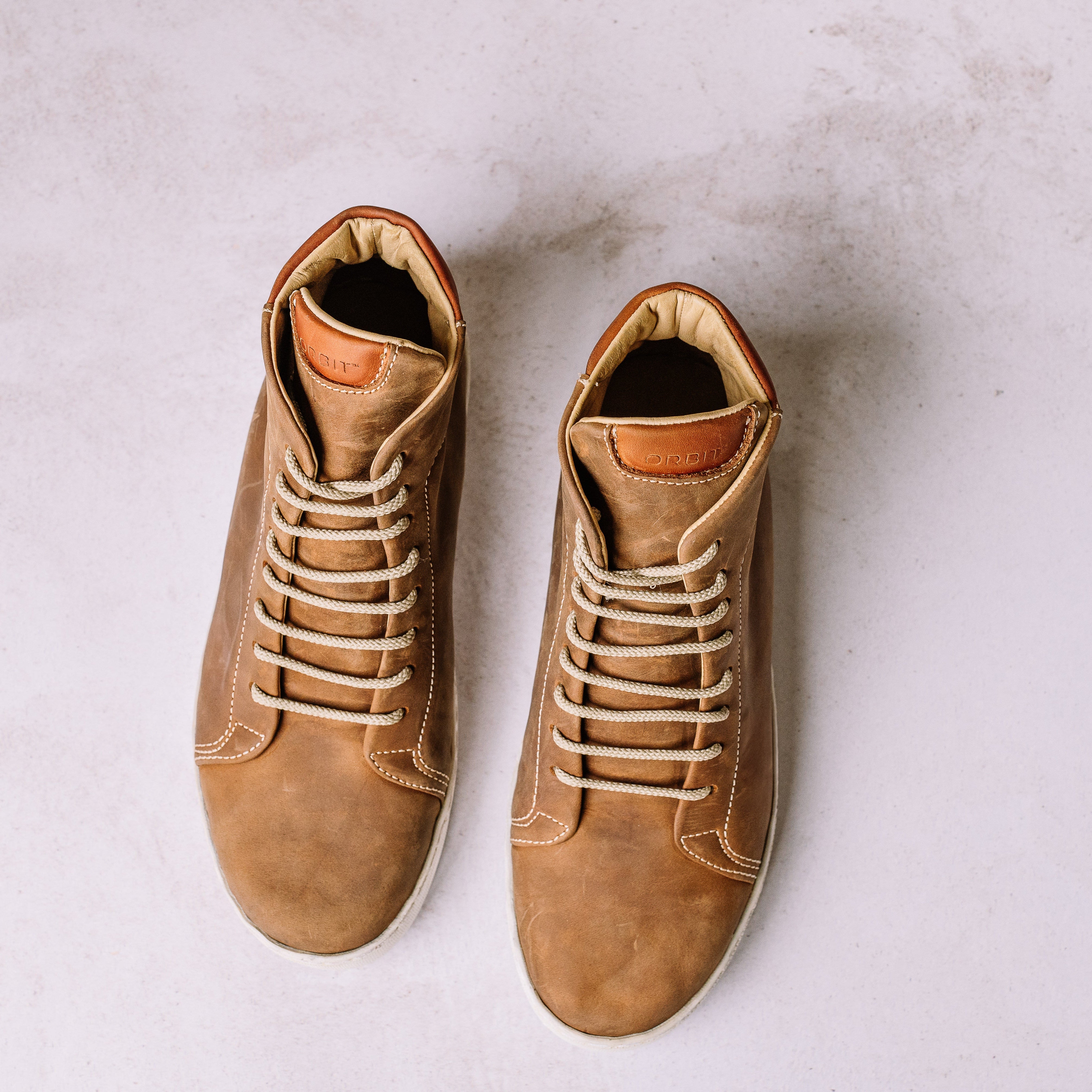 Mens Leather Sneaker