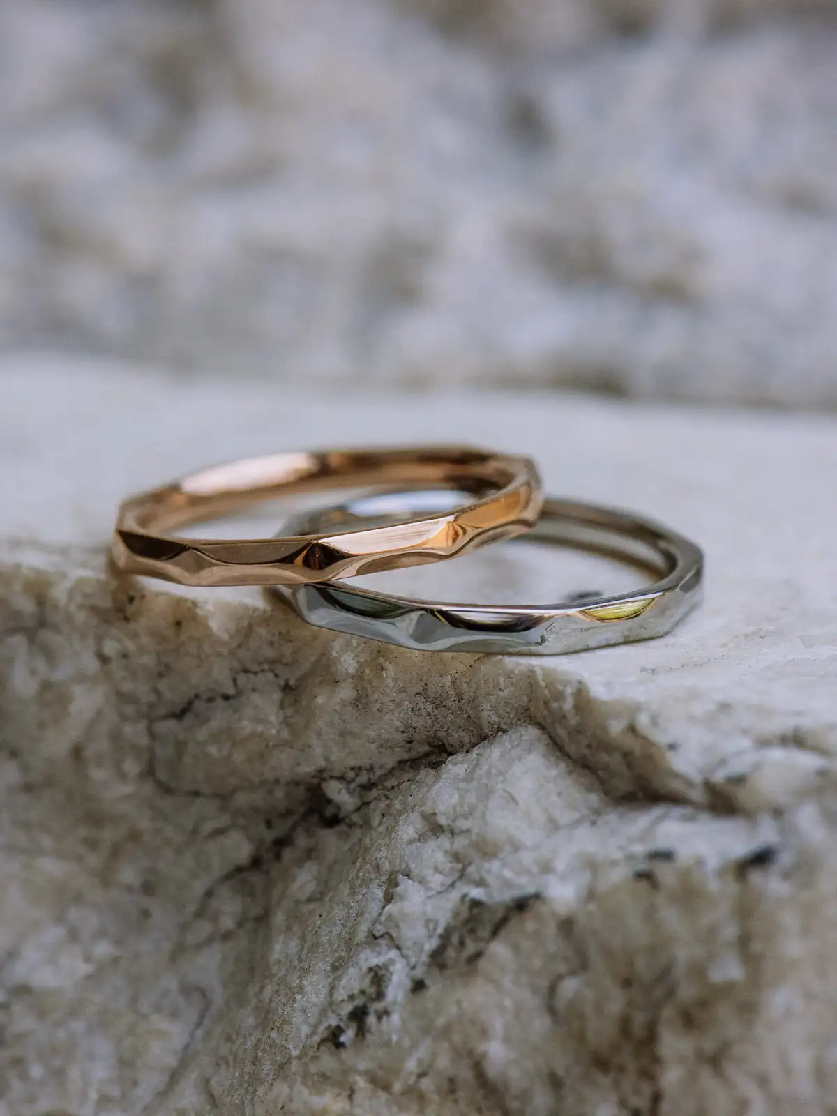 Ladies Titanium Rings Get it now Orbit Rings