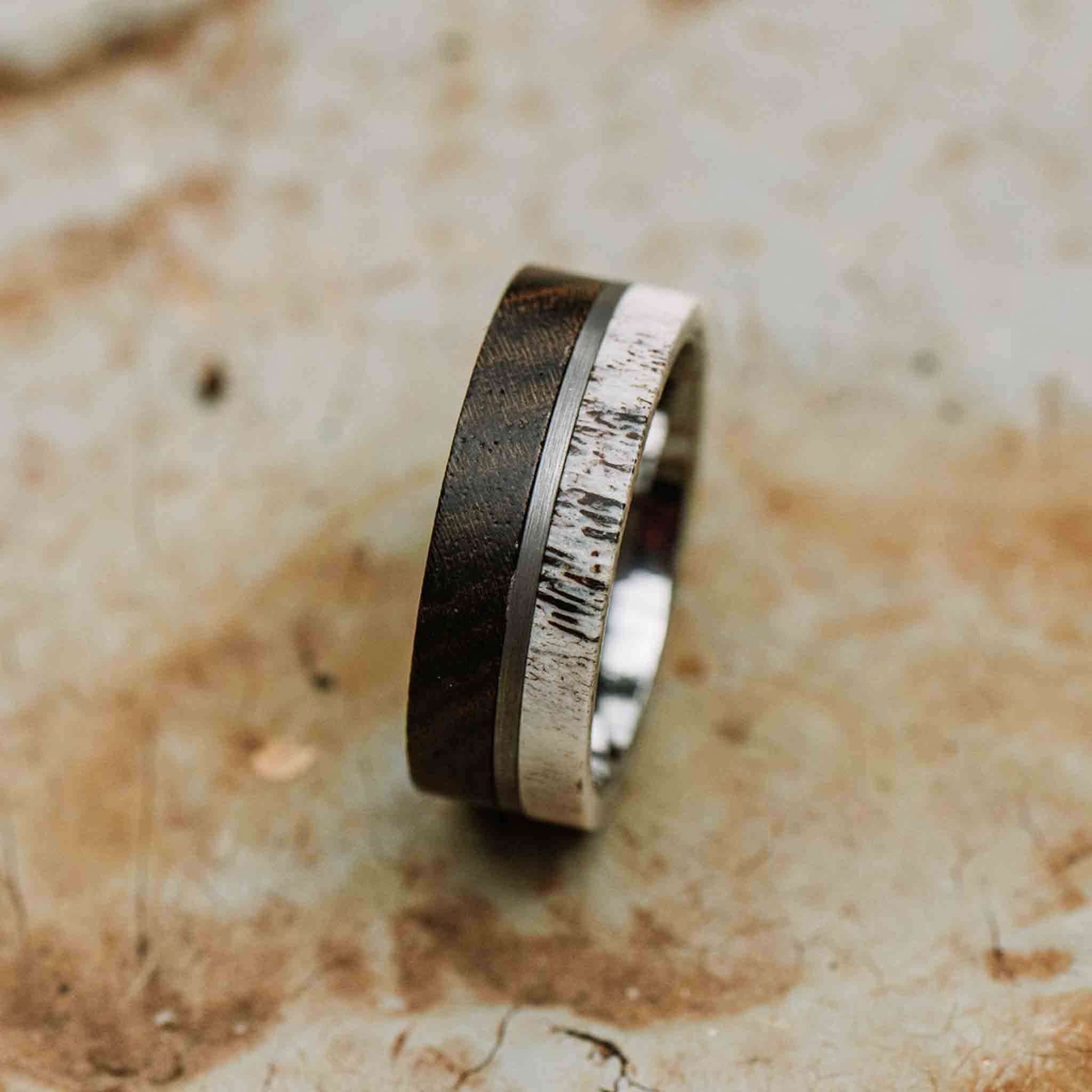 Orion Silver Tungsten Carbide Ring
