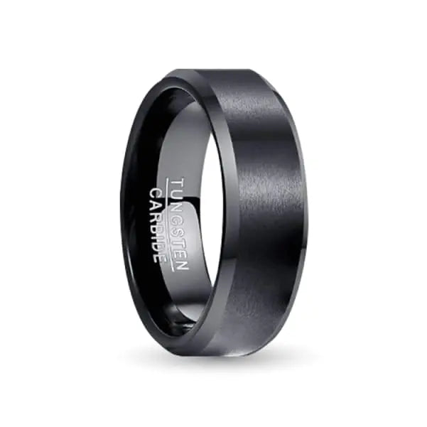 Apollo Black Tungsten Carbide Ring