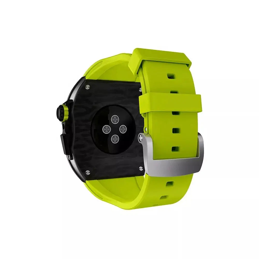 Apple Watch strap in green colour for Apple series 7 watch