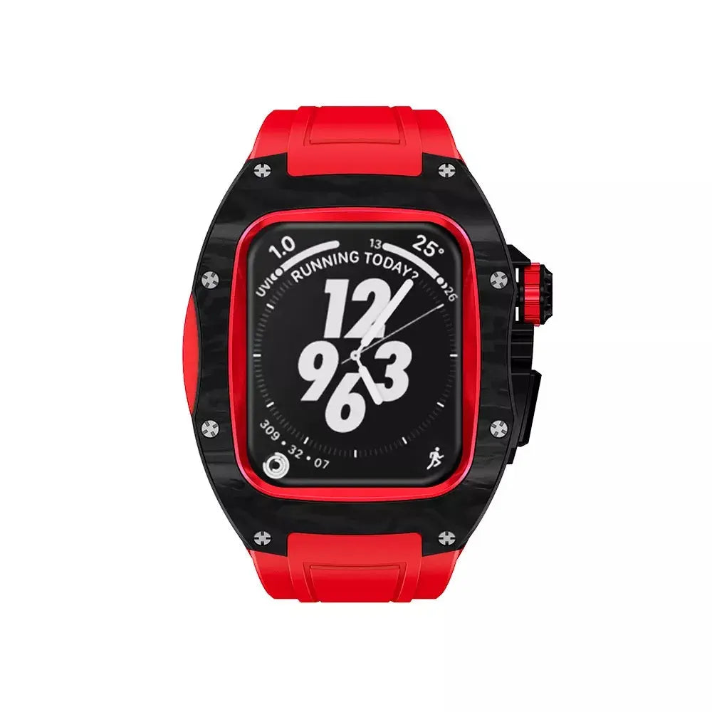 Bolt Apple Watch Modification in Red Front View