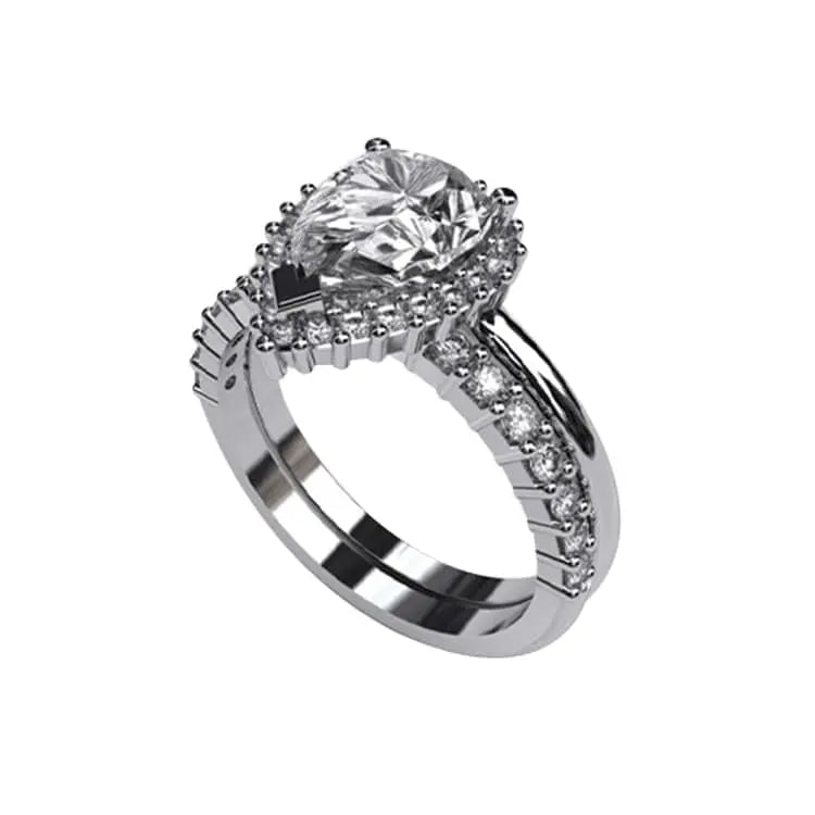 Begonia Ladies Engagement Ring