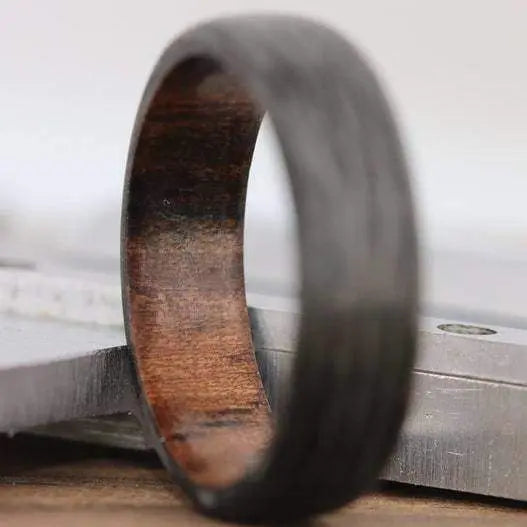 Wood ring for mens and ladies who are looking to get married from Orbit Rings