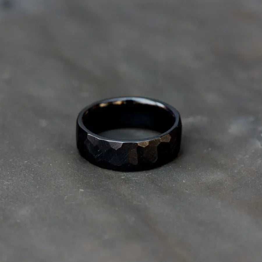 Zirconium Titanium Ring | Orbit Rings