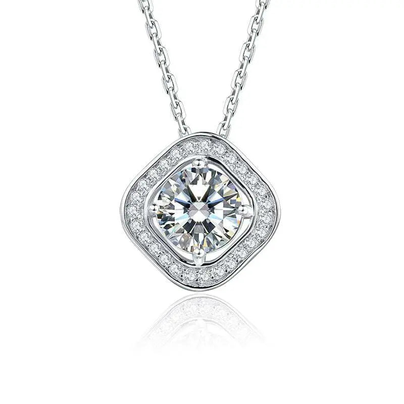 1ct Moissanite Pendant