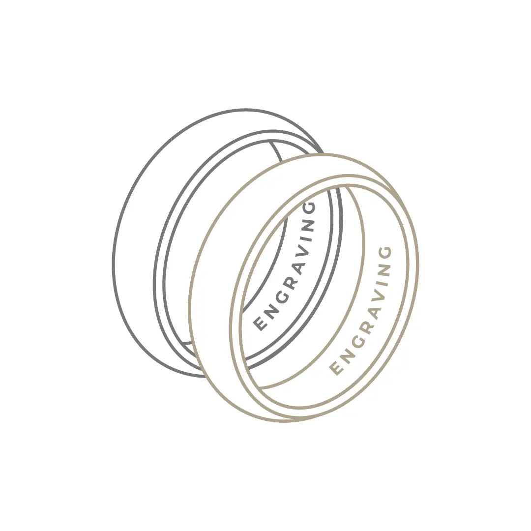 Orbit Rings wedding ring engraving 