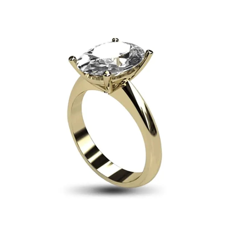 9ct Gold Ring with 2.95ct Diamond
