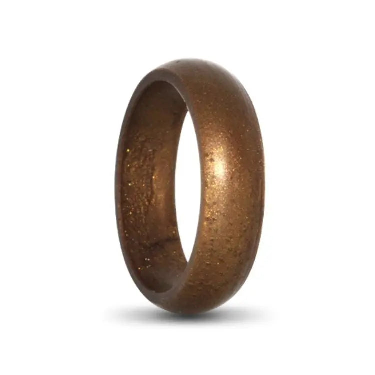 Bronze Ladies Silicone Ring