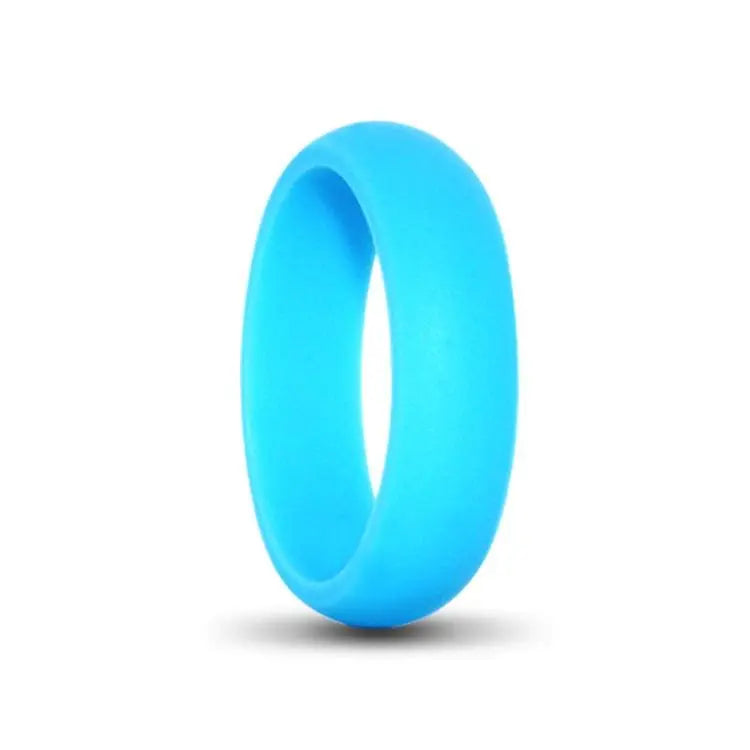 True Blue Ladies Silicone Ring