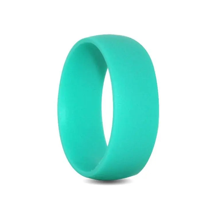 Turquoise Ladies Flex Silicone Ring