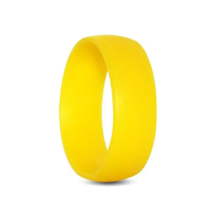 Yellow Ladies Flex Silicone Ring