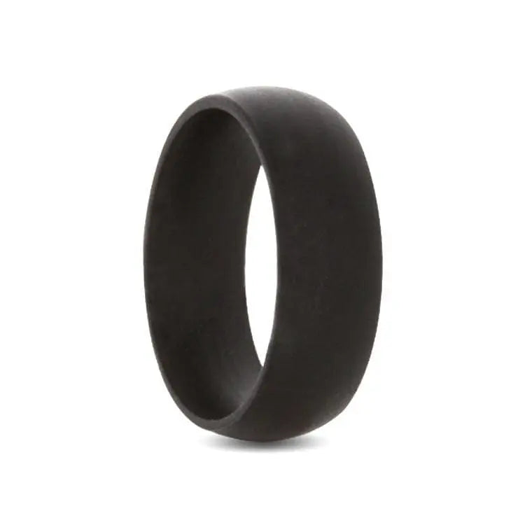 Black Ladies Flex Silicone Ring