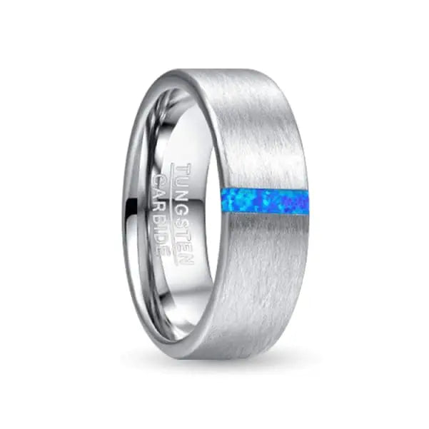 Silver Tungsten Carbide ring