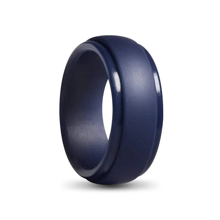 Silicone Ring With Navy Color