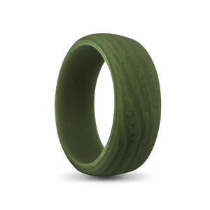 Mens Textured Silicone Ring Collection