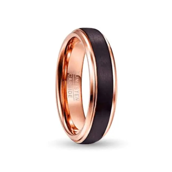 Rose Gold Tungsten Carbide ring