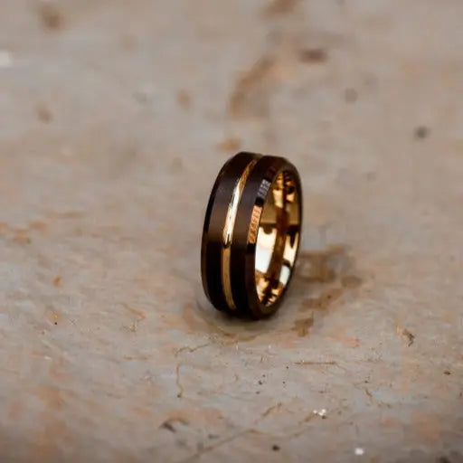 Rosegold Stream Brown