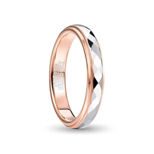 Rose Gold Tungsten Carbide ring