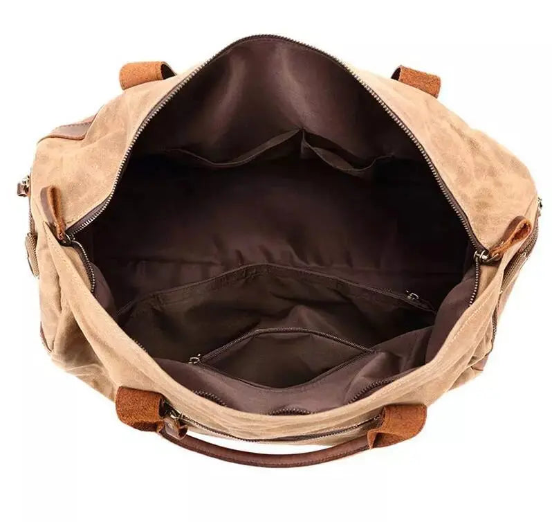 Wax Canvas Duffel Bag